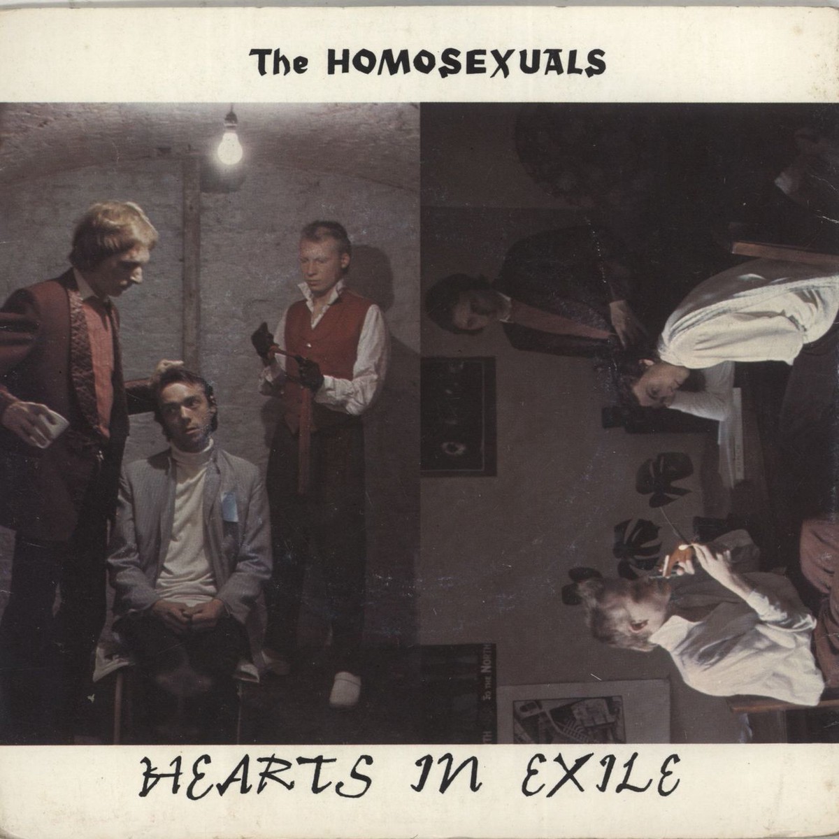 The Homosexuals Hearts In Exile UK 7 vinyl