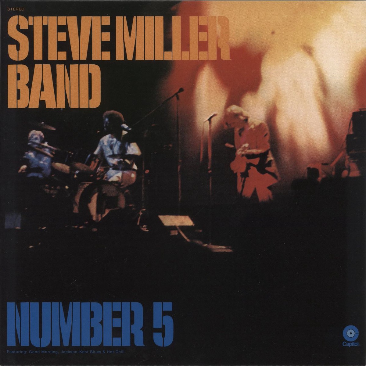 The Steve Miller Band Number 5 – Orange Vinyl UK Vinyl LP