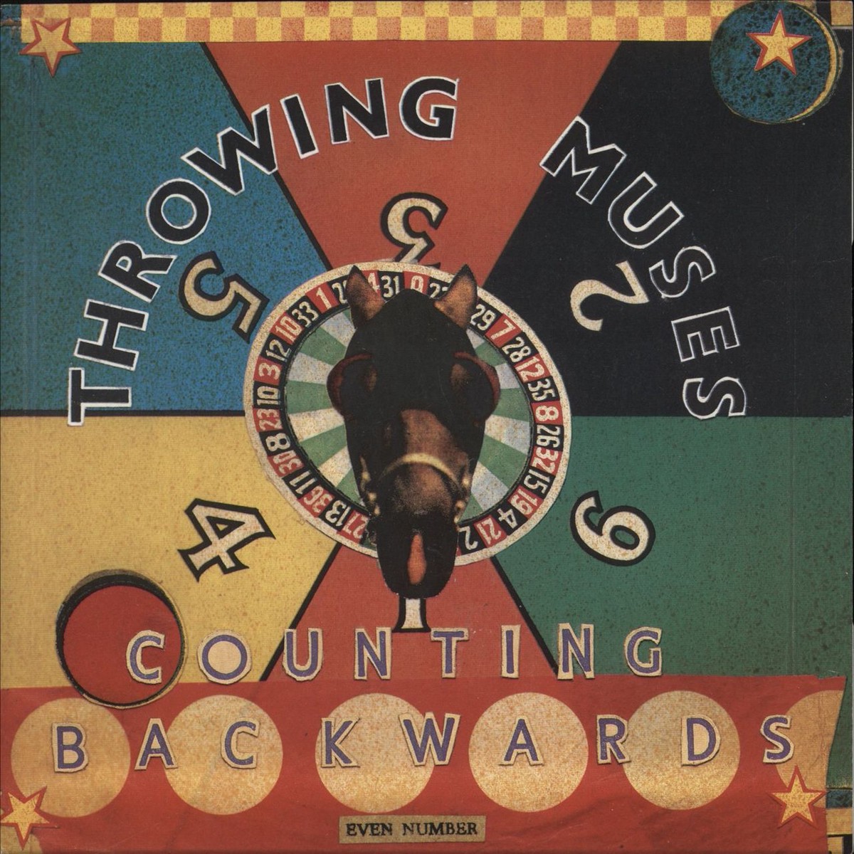 Throwing Muses Counting Backwards UK 7 vinyl