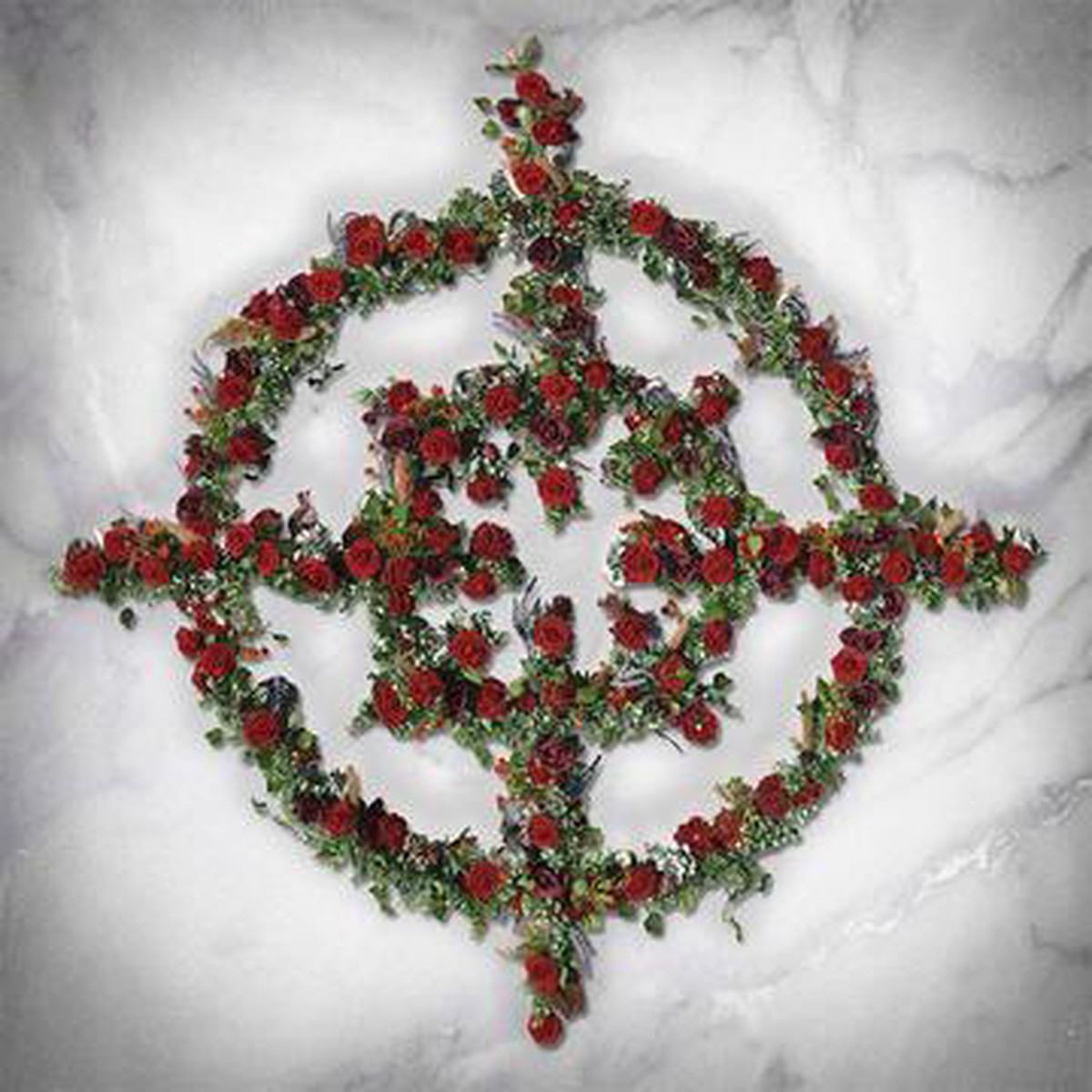VAMACHARA NO ROSES ON MY GRAVE LP (White w Silver Marble Vinyl)