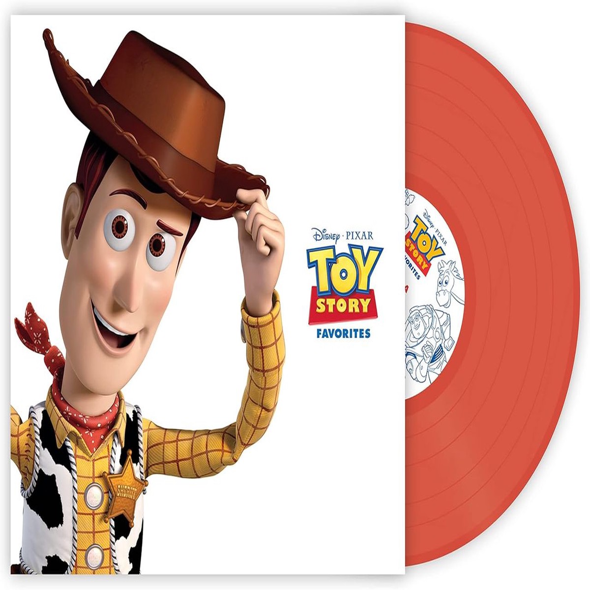 Walt Disney Toy Story Favorites – Red Vinyl – Sealed UK Vinyl LP