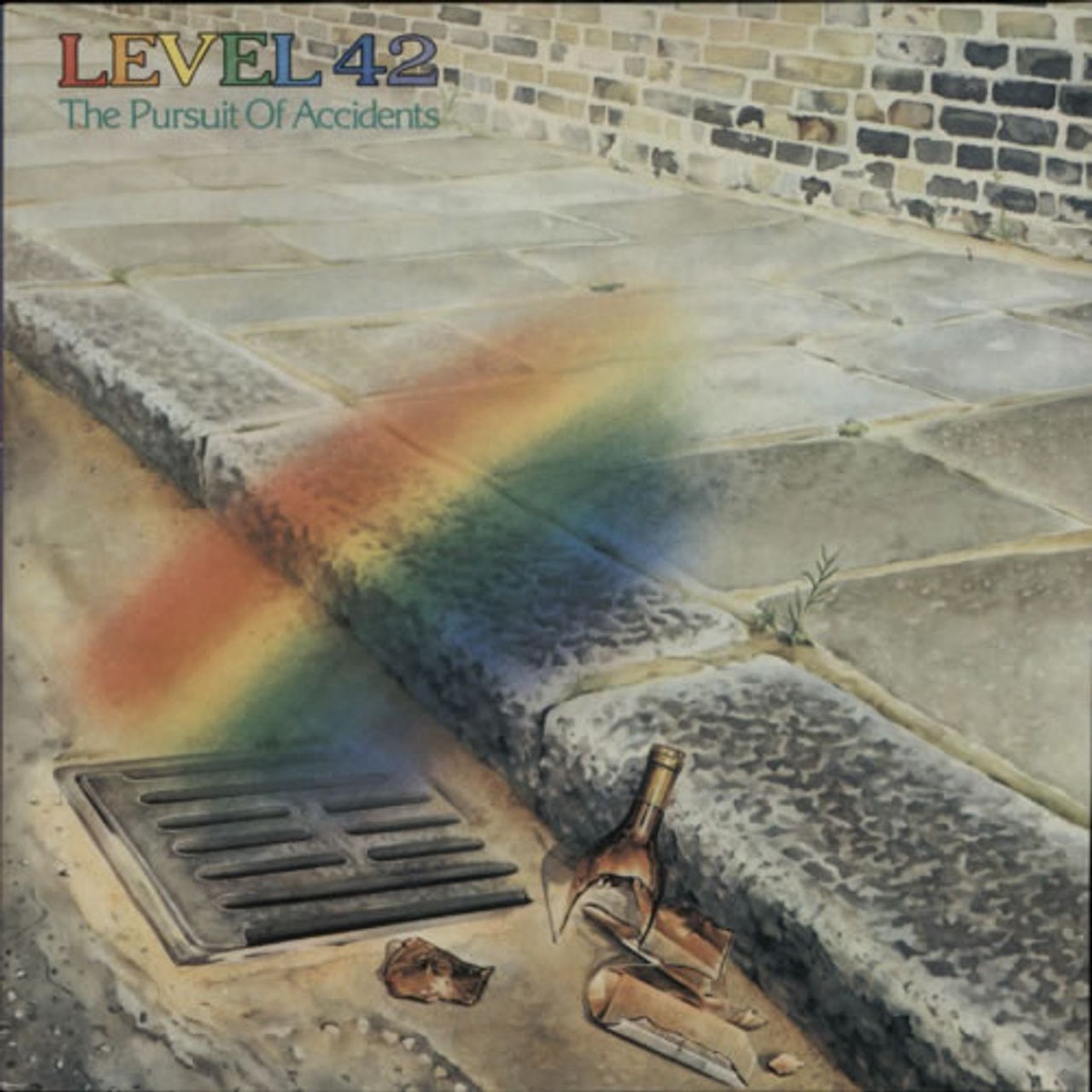 Level 42 The Pursuit Of Accidents Lyric Insert UK Vinyl LP