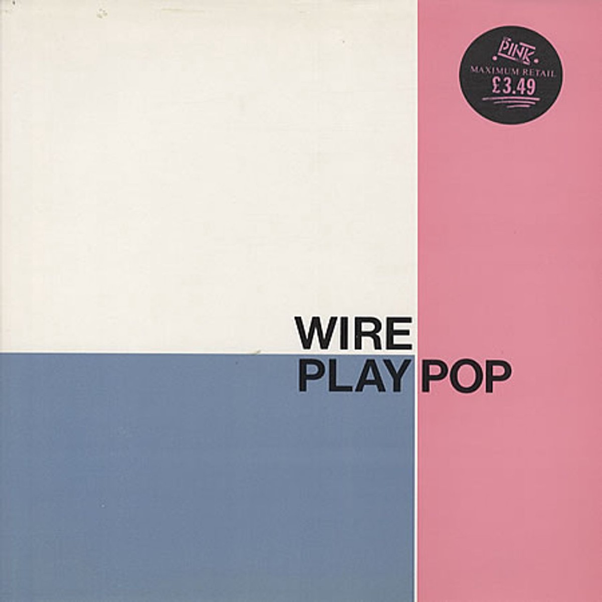 Wire Play Pop UK Vinyl LP