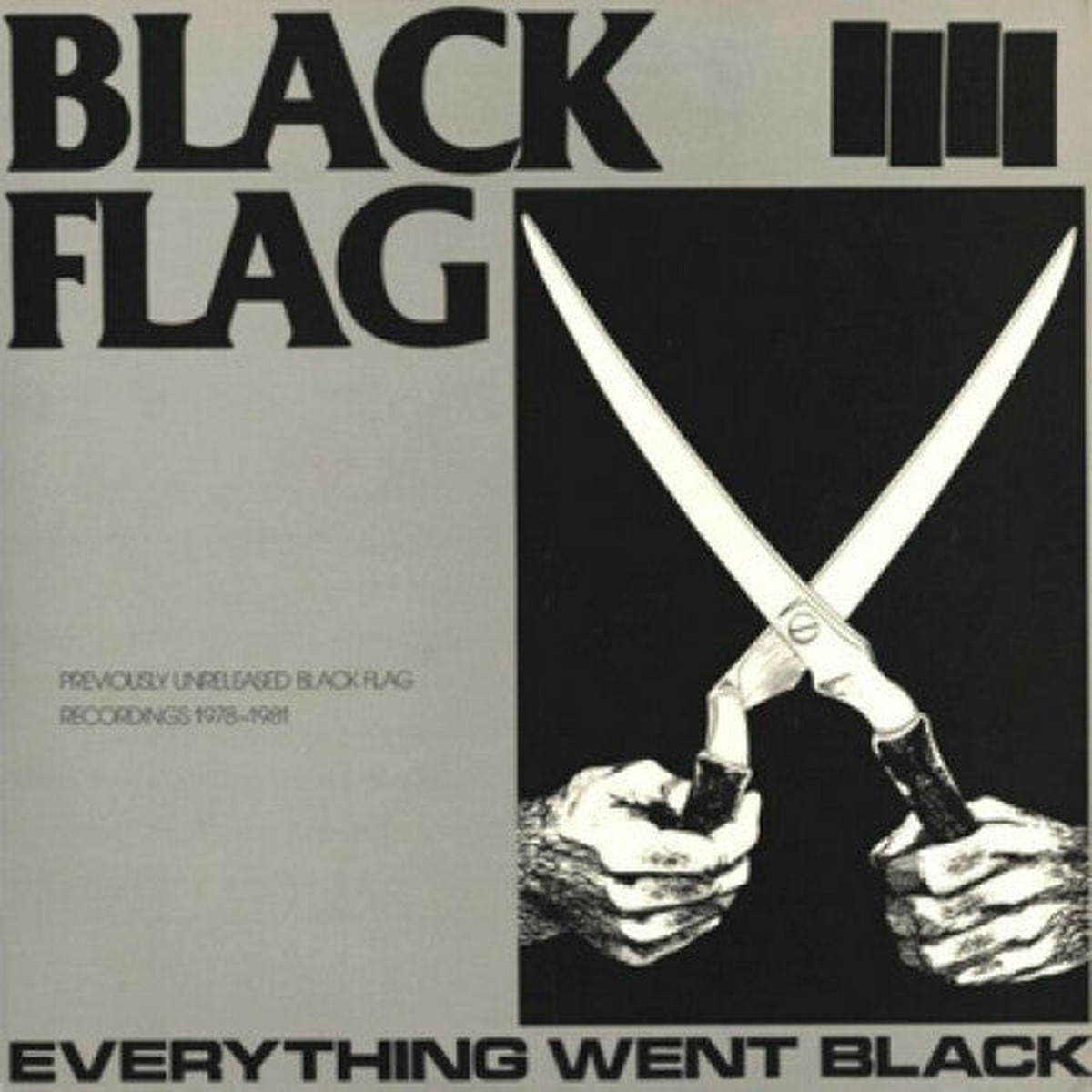 BLACK FLAG EVERYTHING WENT BLACK 2LP