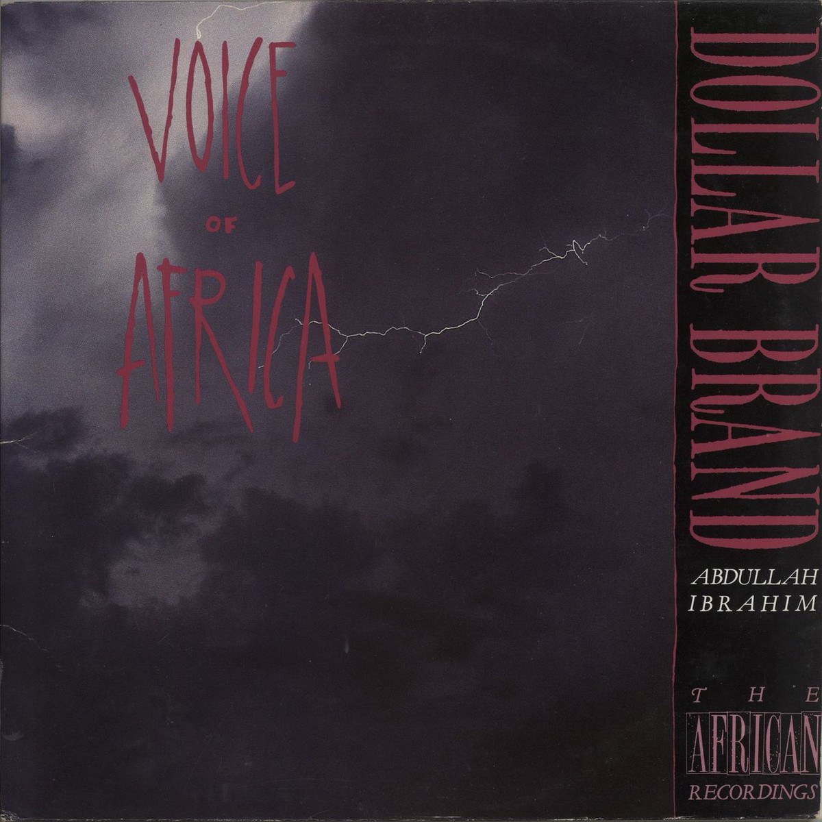 Dollar Brand Voice Of Africa UK 2-LP vinyl set