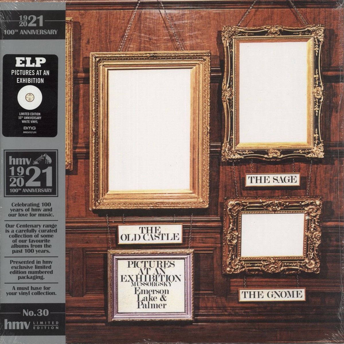 Emerson Lake Palmer Pictures At An Exhibition – White Vinyl UK Vinyl LP