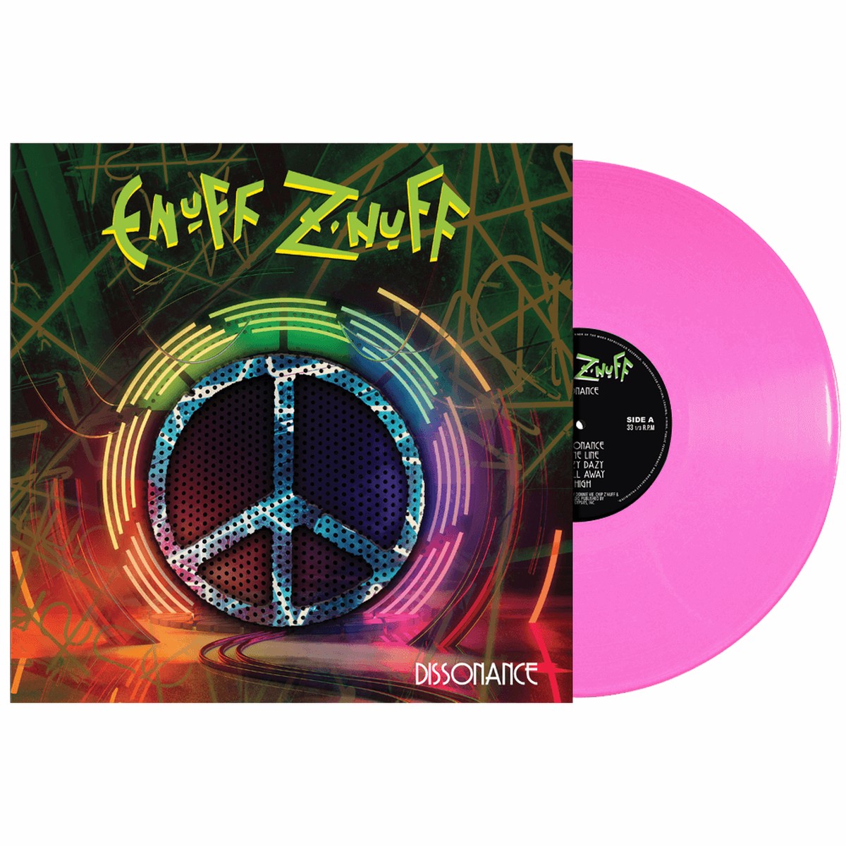 ENUFF ZNUFF DISSONANCE LP (Pink Vinyl)