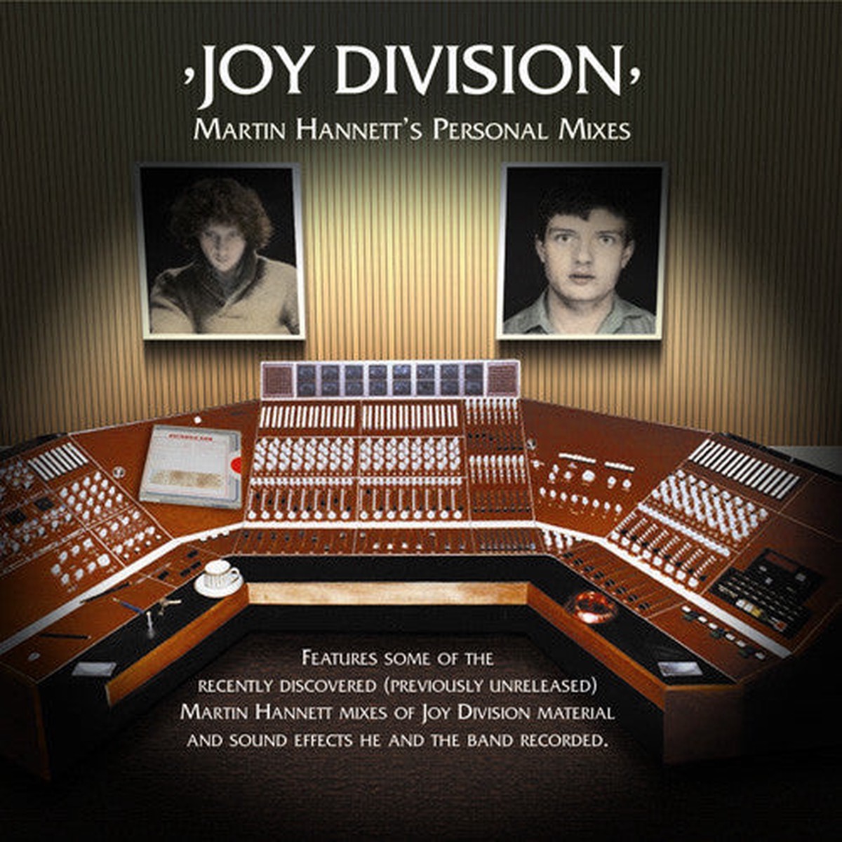 JOY DIVISION MARTIN HANNETTS PERSONAL MIXES 2LP (Milky Clear Vinyl)