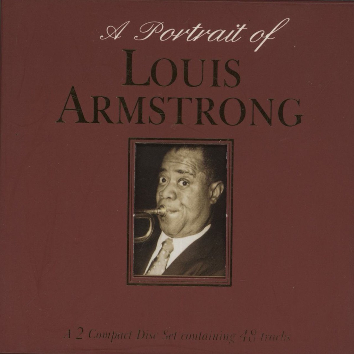 Louis Armstrong A Portrait Of Louis Armstrong UK 2-CD album set