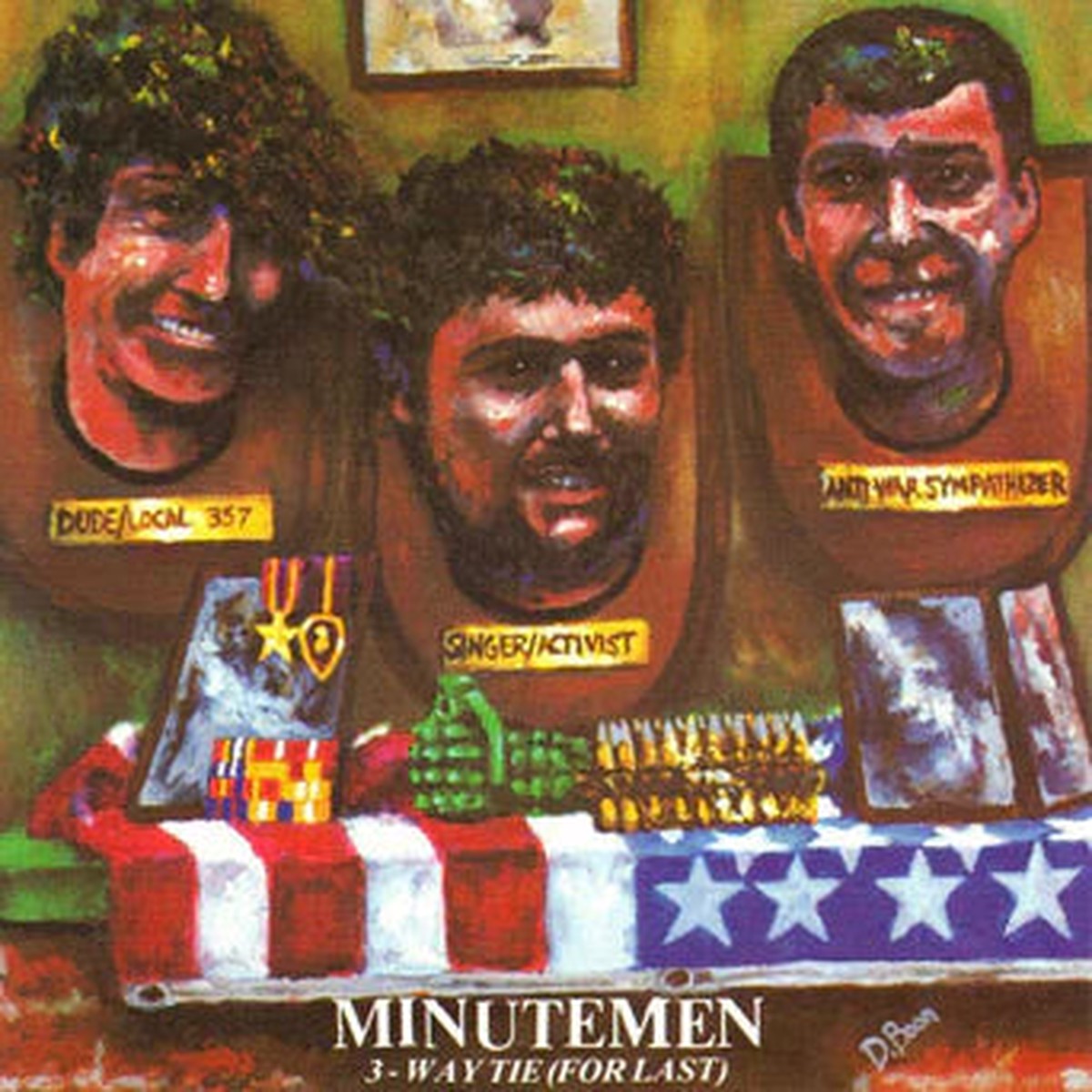 MINUTEMEN 3-WAY TIE (FOR LAST) LP