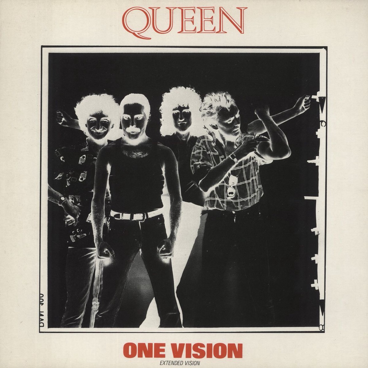 Queen One Vision Inner – Factory Sample UK 12 vinyl