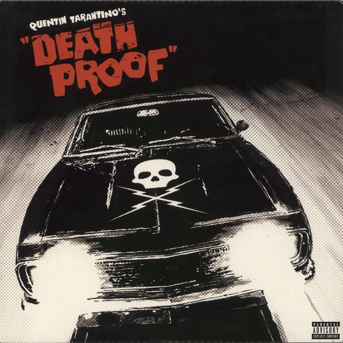 Quentin Tarantino Death Proof – Red and Black Splatter Vinyl US Vinyl LP