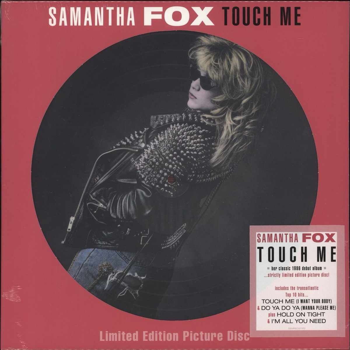 Samantha Fox Touch Me – Sealed UK Picture disc LP