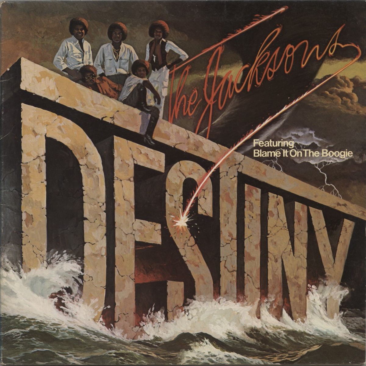 The Jackson Five Destiny – EX UK Vinyl LP