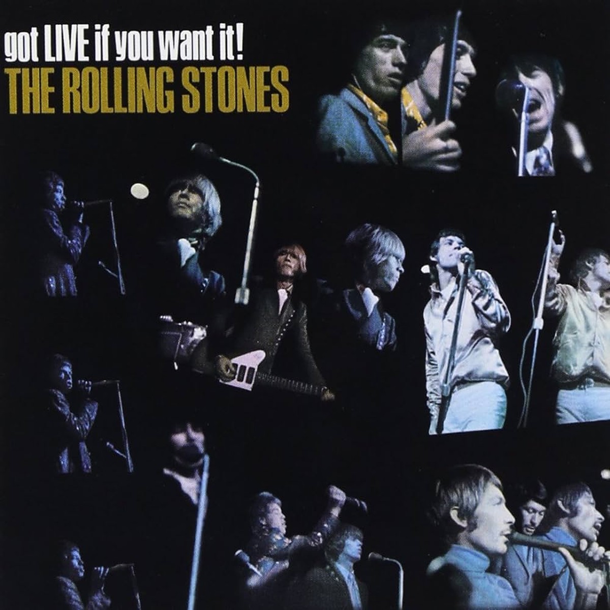 THE ROLLING STONES GOT LIVE IF YOU WANT IT LP