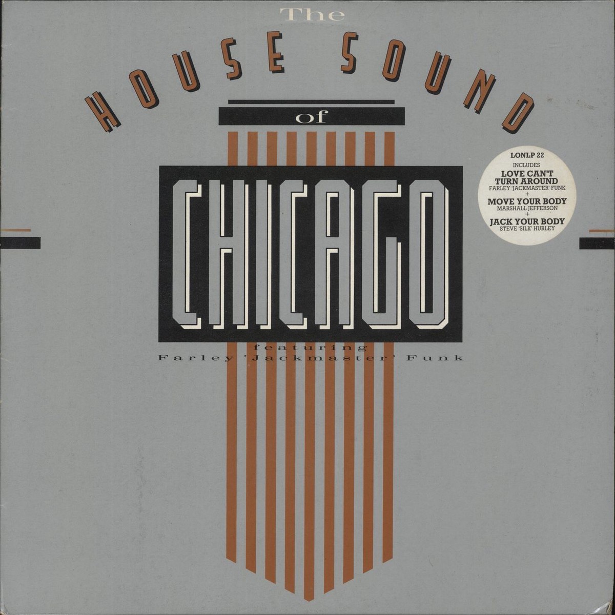 Various-Dance The House Sound Of Chicago – HypeSong sticker UK Vinyl LP