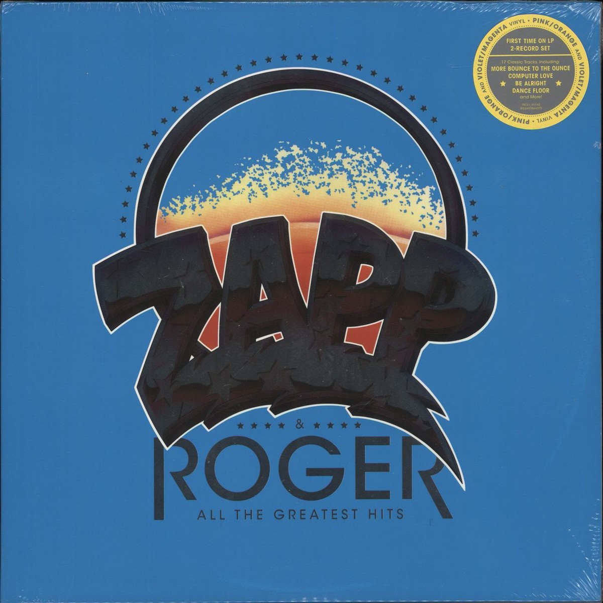 Zapp All The Greatest Hits – PinkOrange VioletMagentaVinyl – Sealed US 2-LP vinyl set