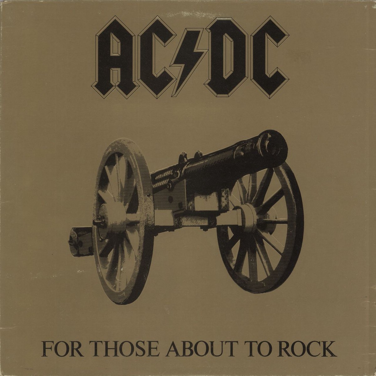 ACDC For Those About To Rock We Salute You New Zealand Vinyl LP