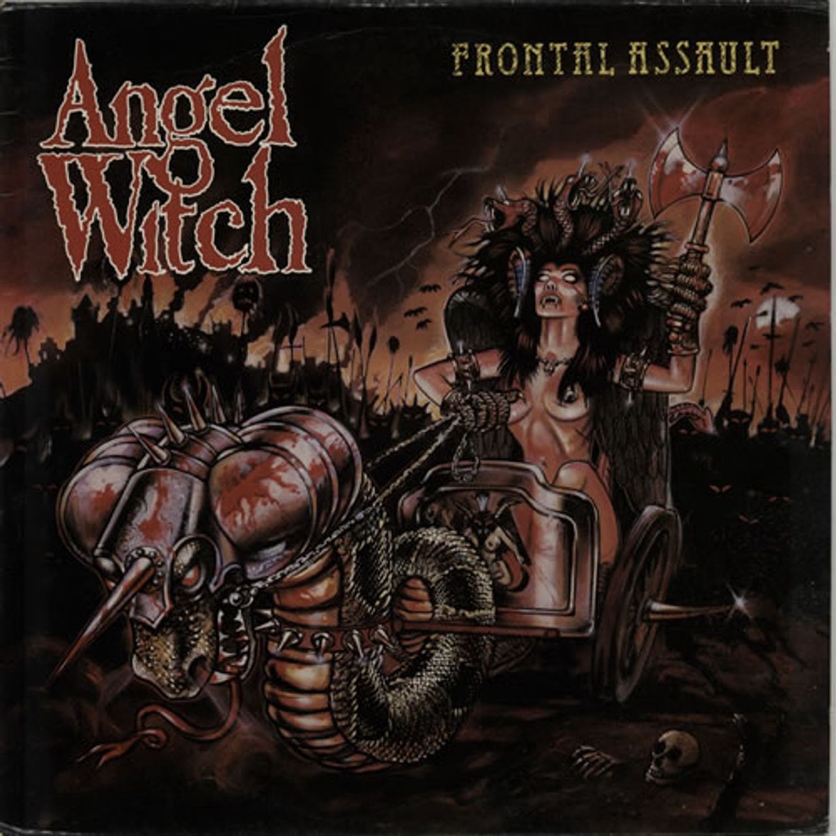 Angel Witch Frontal Assault UK Vinyl LP