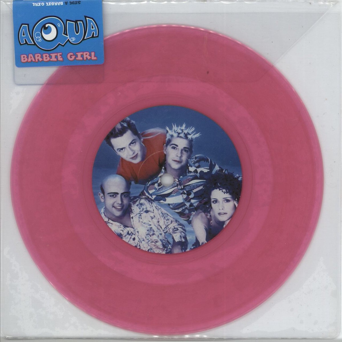 Aqua Barbie Girl – Pink Vinyl – RSD17 UK 7 vinyl