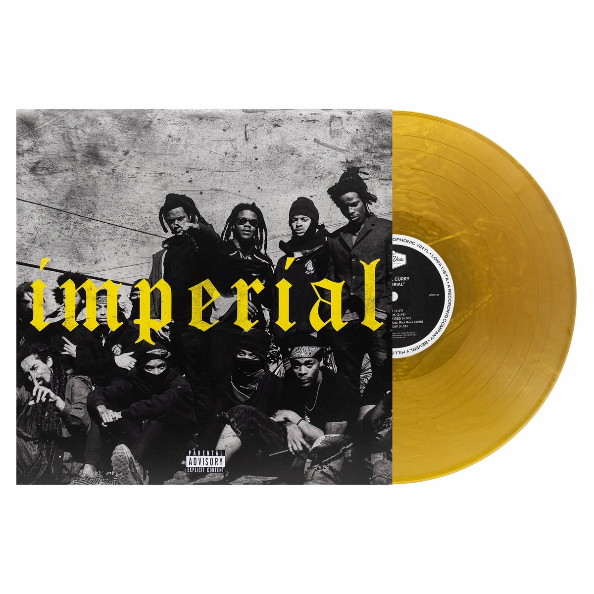 DENZEL CURRY IMPERIAL LP (Limited Edition Gold Vinyl)
