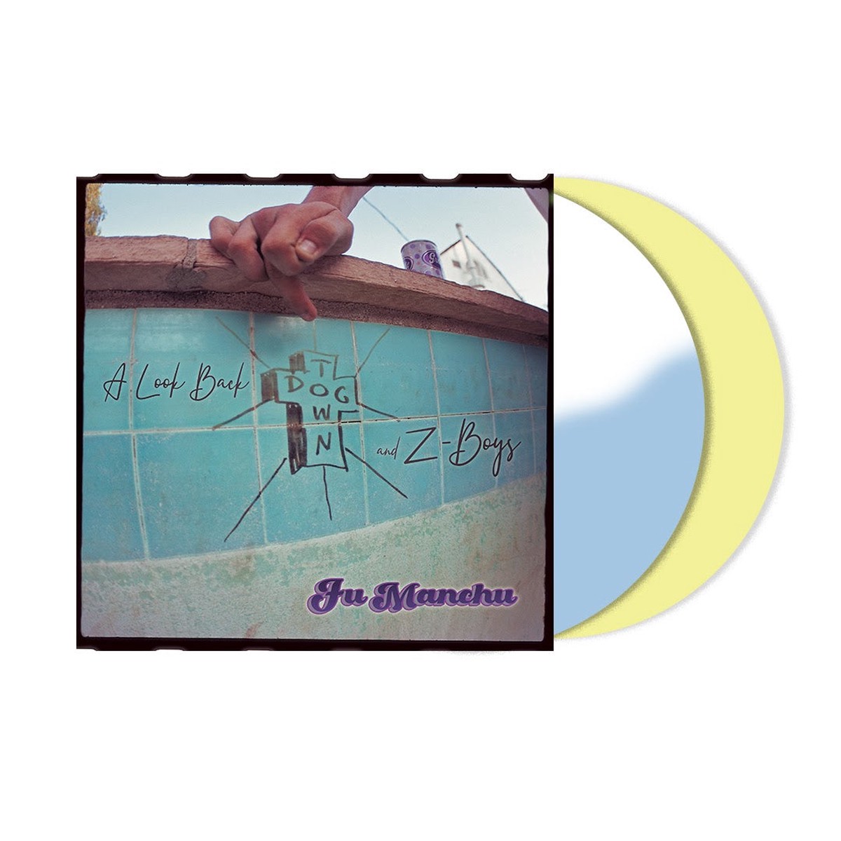 FU MANCHU A LOOK BACK DOGTOWN Z BOYS 2LP (Limited Edition Only 200 Made Half Half Vinyl)