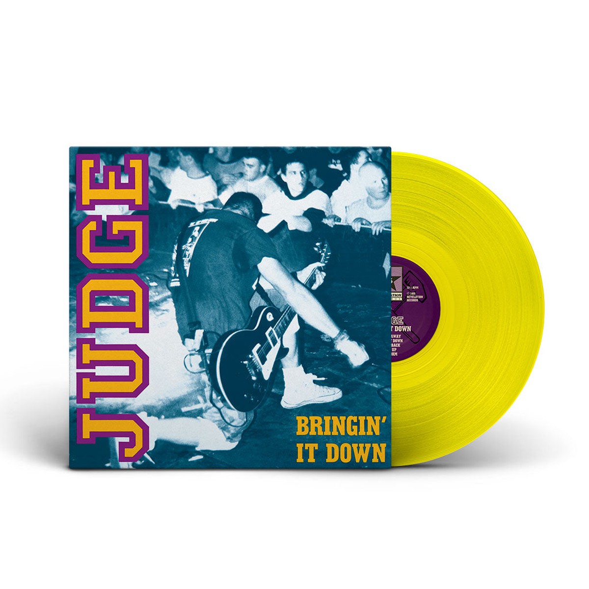 JUDGE BRINGING IT DOWN LP (Yellow Vinyl)