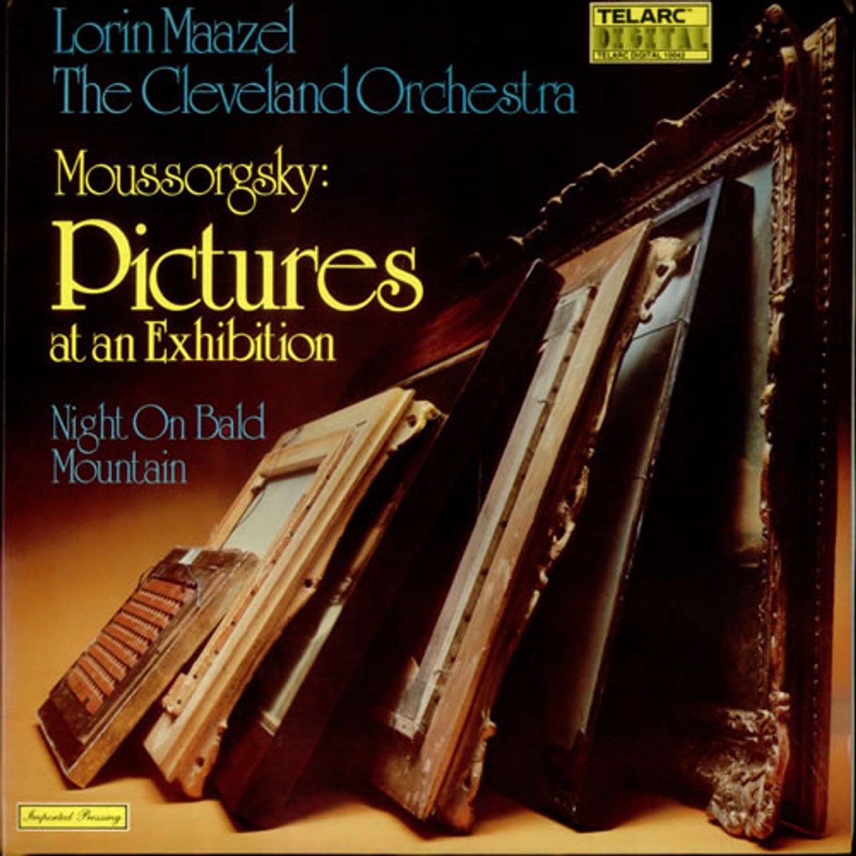 Modest Petrovich Mussorgsky Pictures at an Exhibition Night on Bald Mountain German Vinyl LP