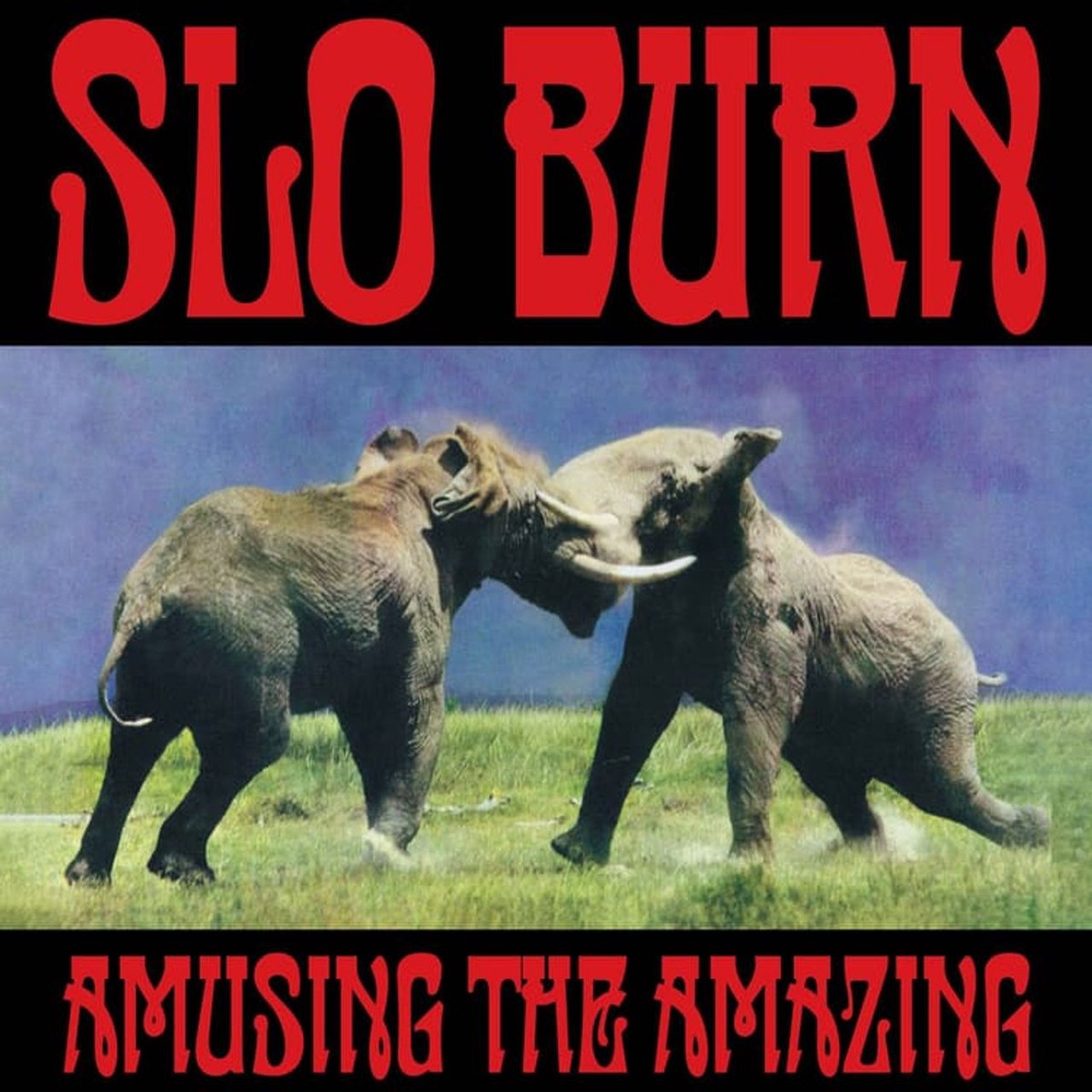 Slo Burn Amusing The Amazing - RSD Black Friday 2025 - Etched Black Vinyl - Sealed UK 12 vinyl