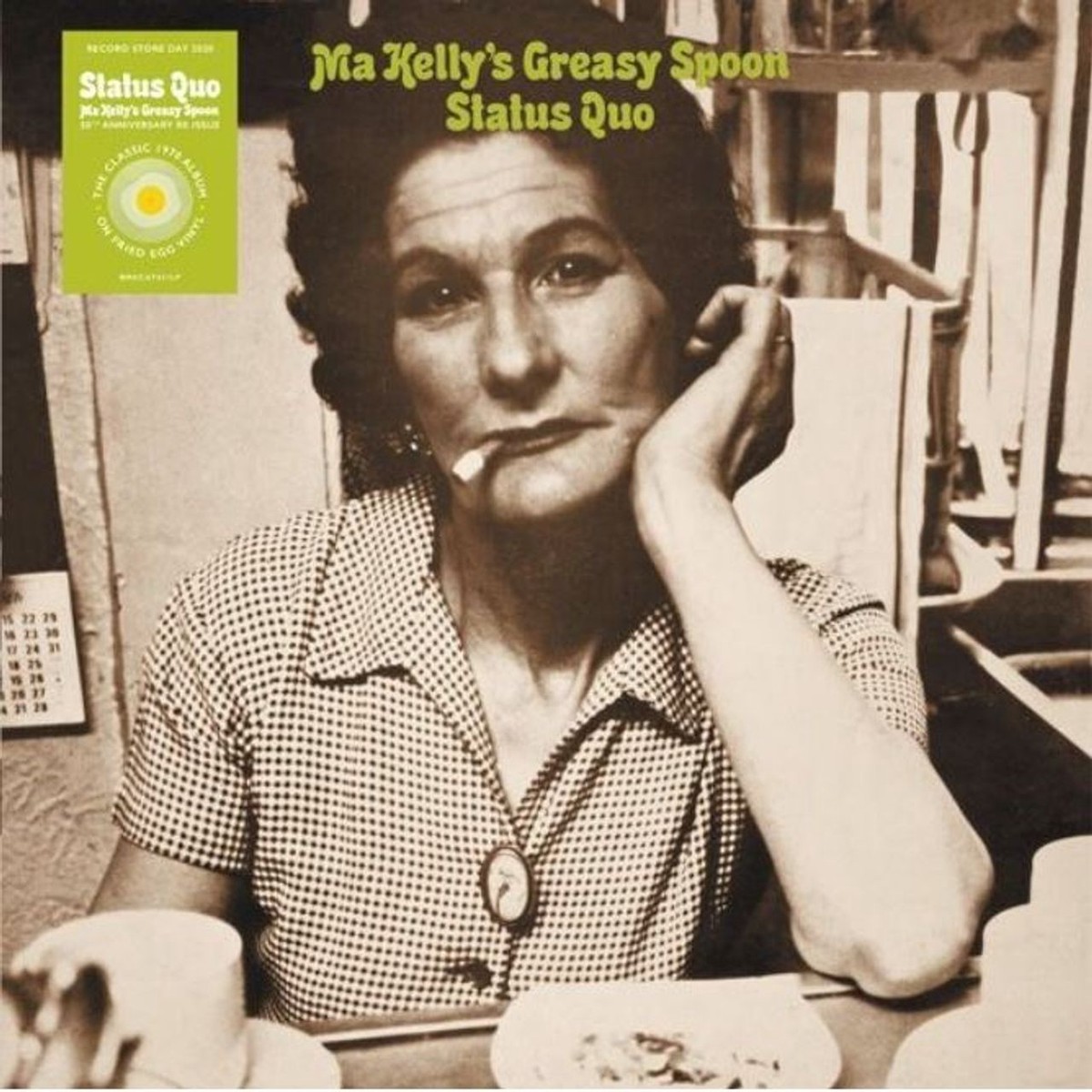 Status Quo Ma Kellys Greasy Spoon – Fried Egg Vinyl – RSD 2020 – Sealed UK Vinyl LP
