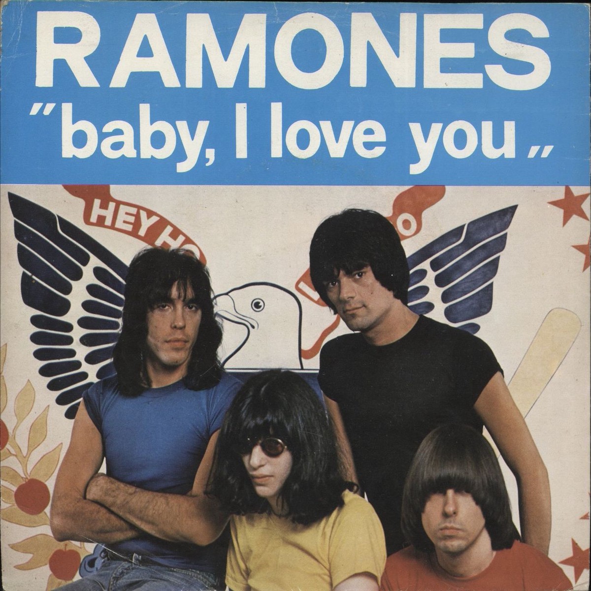 The Ramones Baby I Love You – VG Dutch 7 vinyl