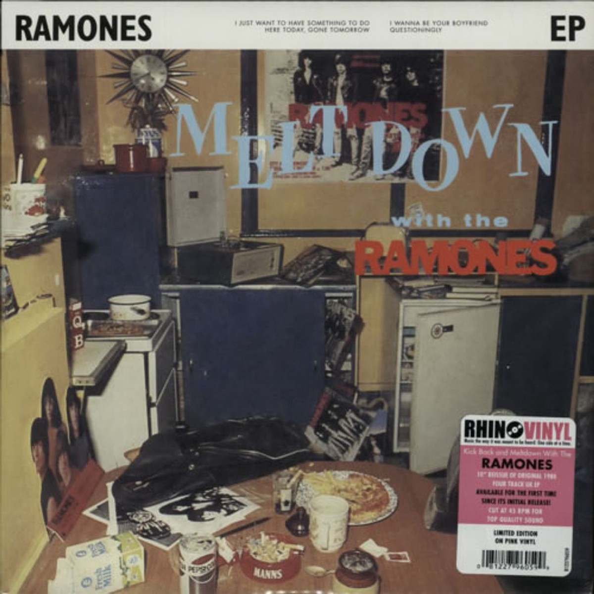 The Ramones Meltdown With The Ramones – Pink – RSD – Sealed UK 10 vinyl