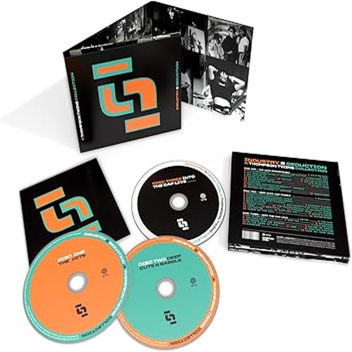 Thompson Twins Industry Seduction A Thompson Twins Collection - Deluxe 3-CD Set - Sealed UK 3-CD set