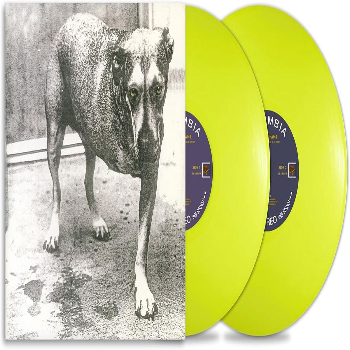 Alice In Chains Alice In Chains - Highlighter Yellow Vinyl 30th Anniversary Edition - Sealed UK 2-LP vinyl set