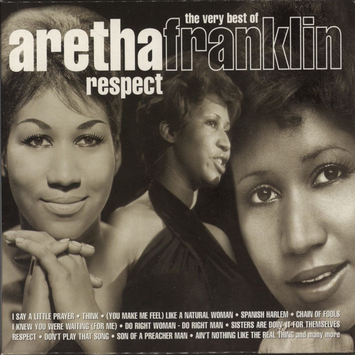 Aretha Franklin Respect – The Very Best Of UK 2-CD album set