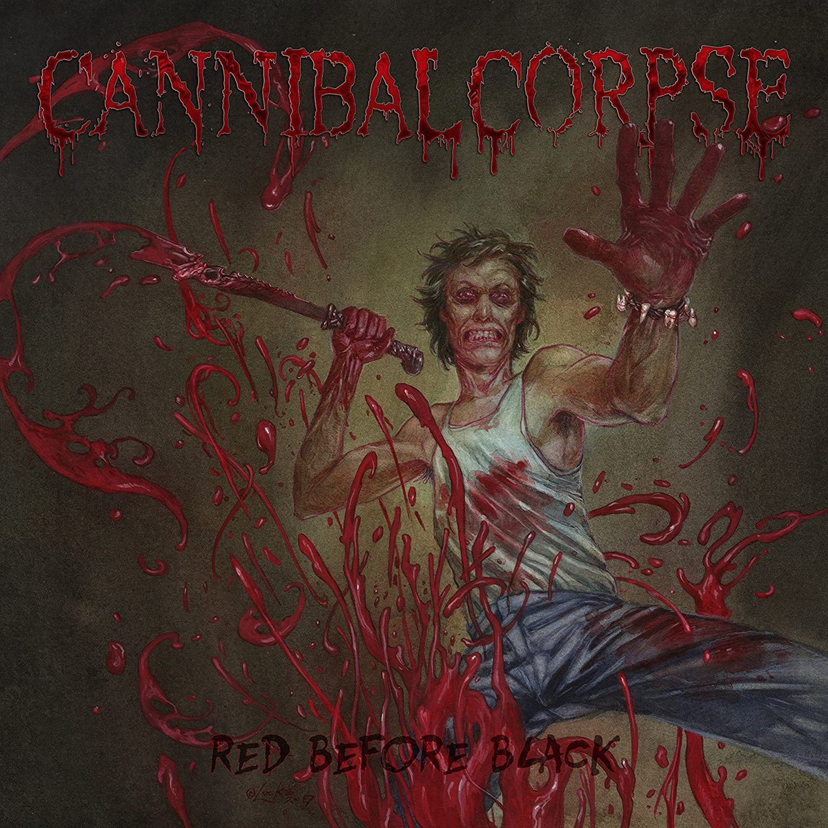 CANNIBAL CORPSE RED BEFORE BLACK LP (Picture Disc)