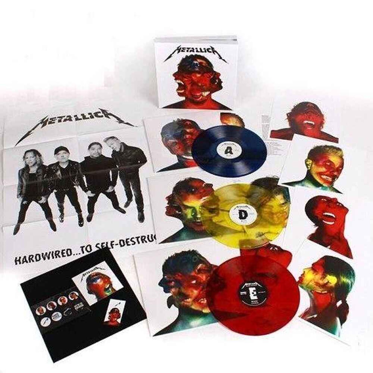 METALLICA HARDWIREDTO SELF DESTRUCT 3LP (Deluxe Box Set)