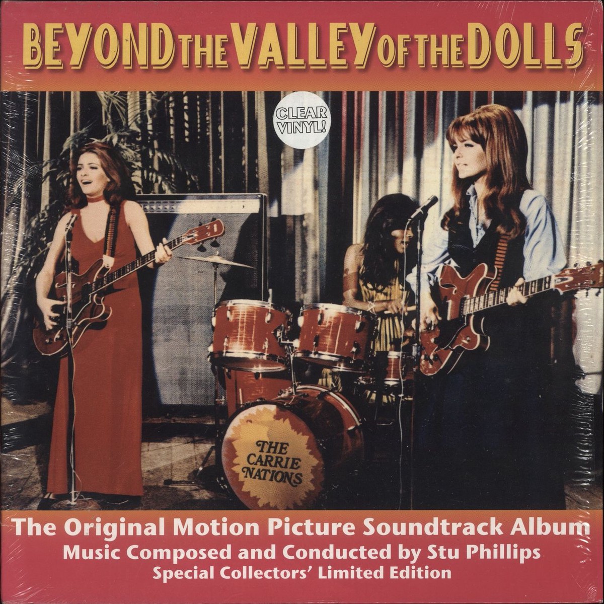 Original Soundtrack Beyond The Valley Of The Dolls – Clear Vinyl UK Vinyl LP