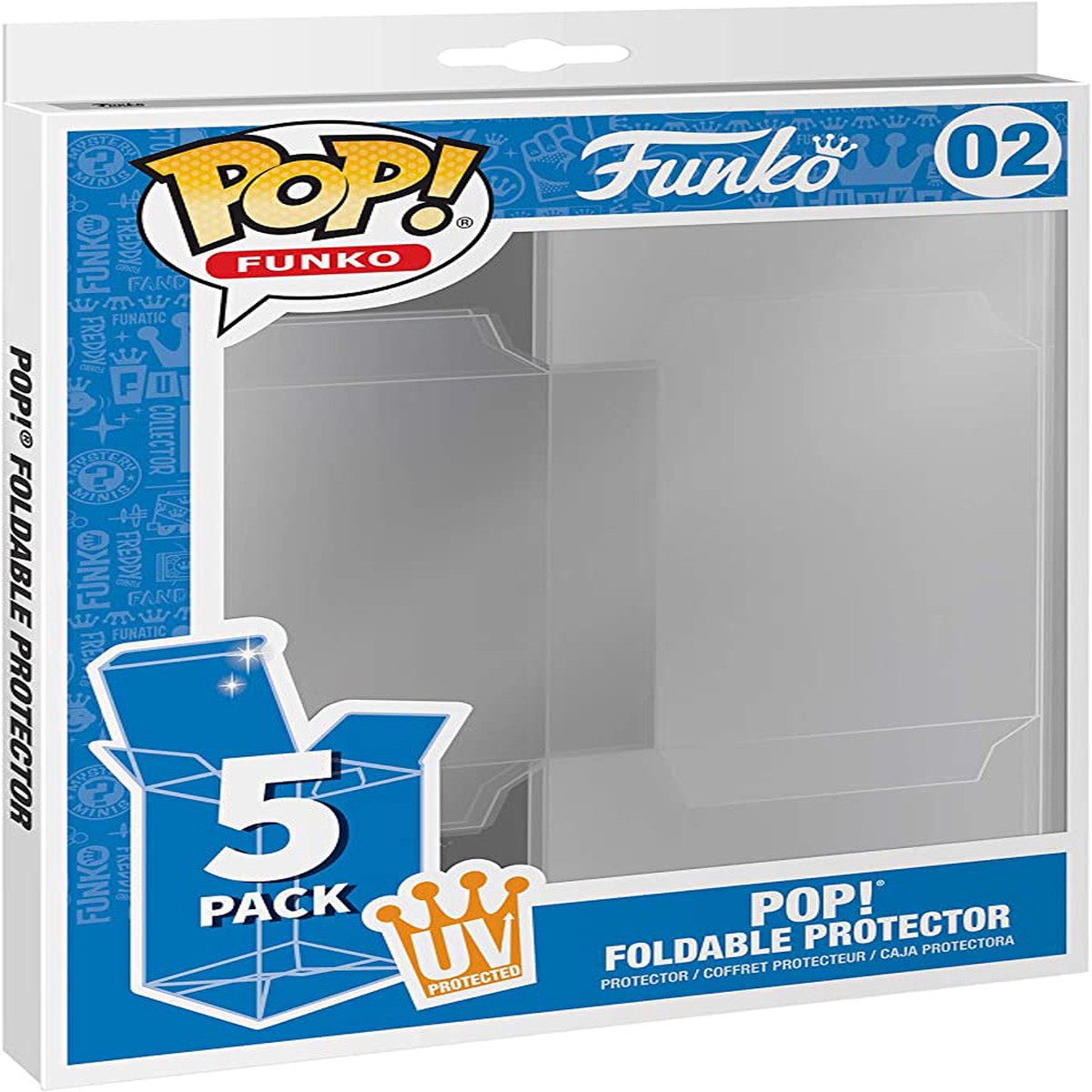 POP PROTECTOR 5PK FOLDABLE POP PROTECTOR (UV)