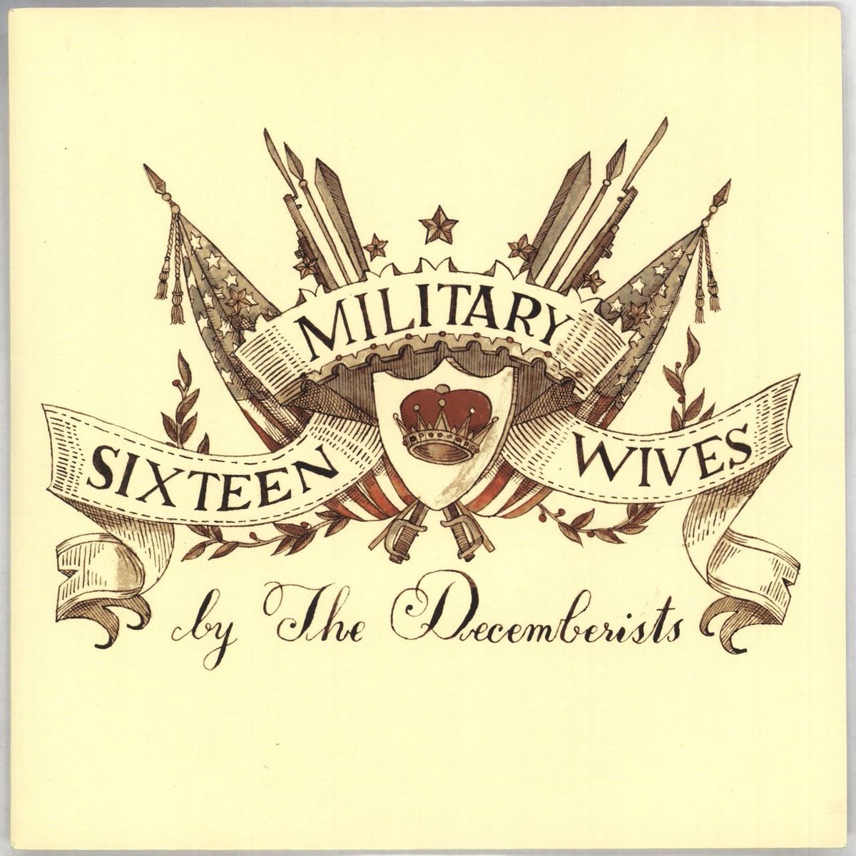 The Decemberists Sixteen Military Wives UK 7 vinyl