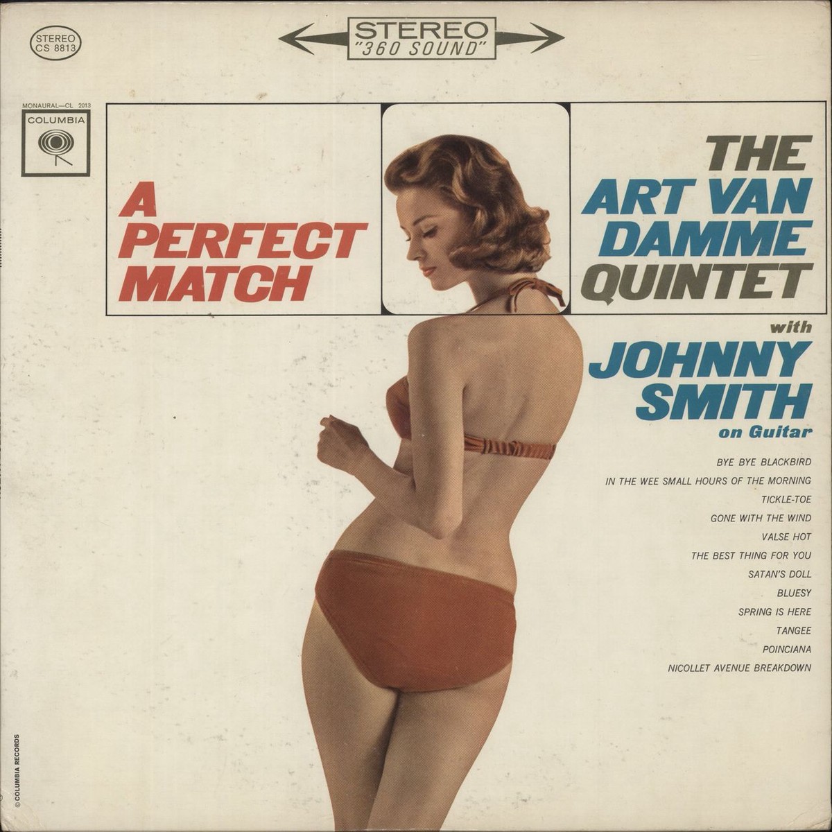 Art Van Damme A Perfect Match – Demo stamped US Vinyl LP