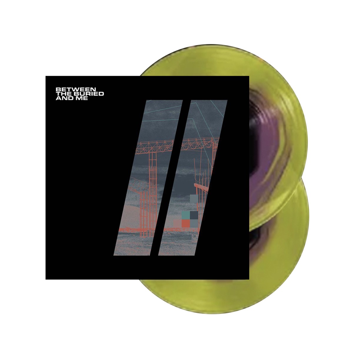 BETWEEN THE BURIED AND ME COLORS II 2LP (Black Purple Yellow Vinyl)