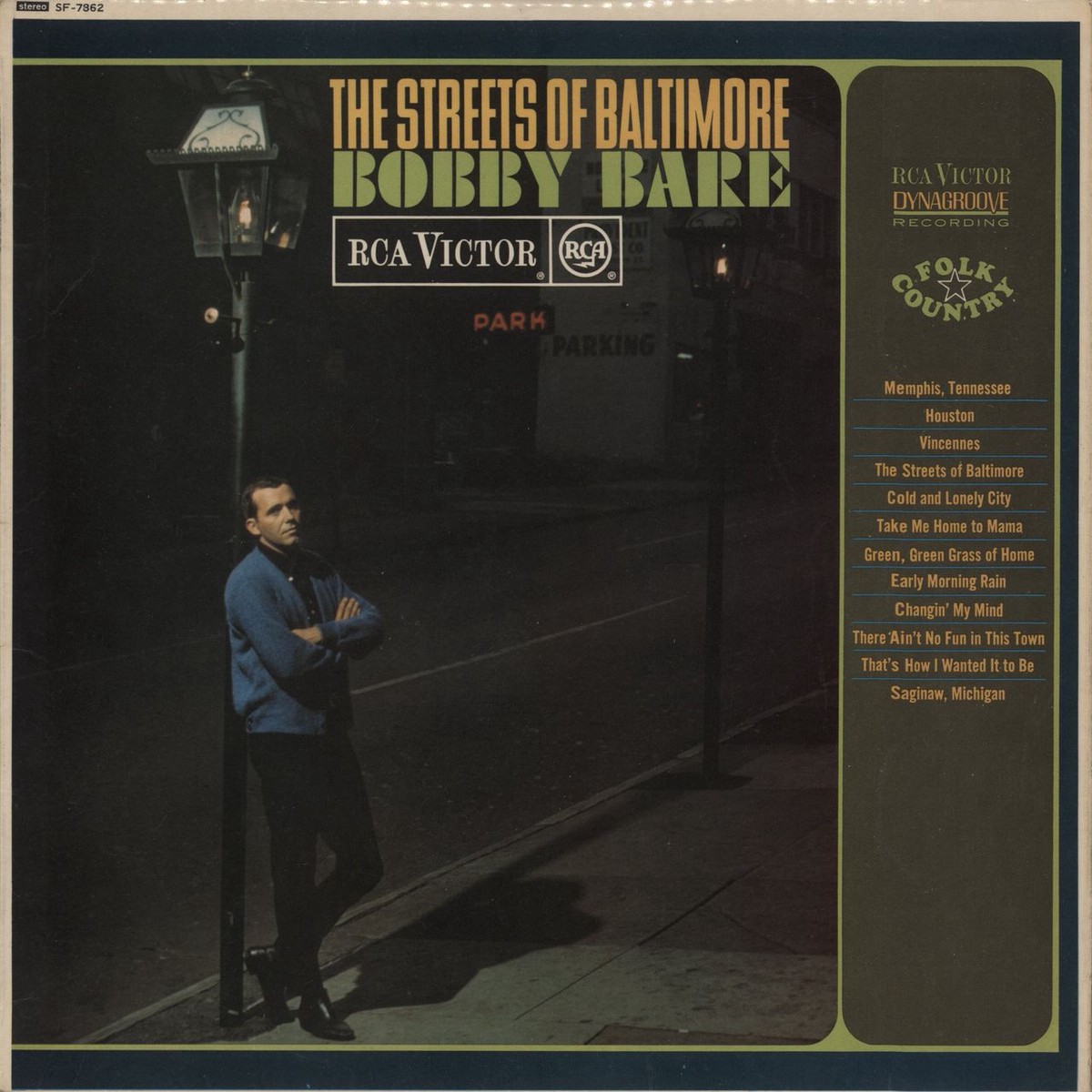 Bobby Bare The Streets Of Baltimore UK Vinyl LP