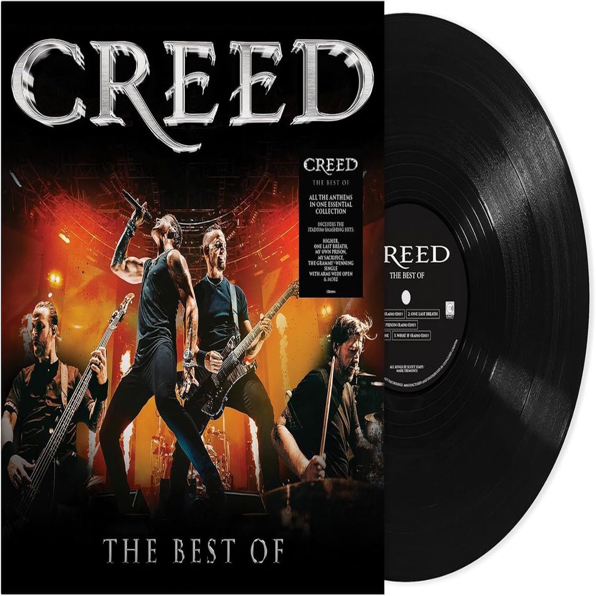 Creed The Best of Creed – Black Vinyl – Sealed UK Vinyl LP