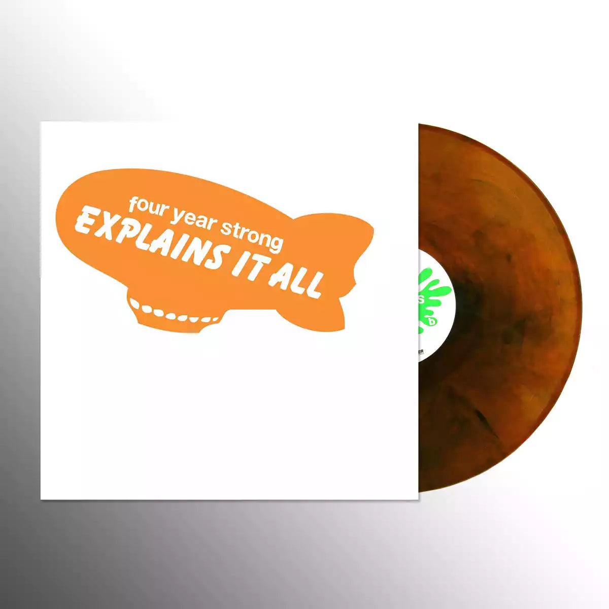 FOUR YEAR STRONG EXPLAINS IT ALL LP (Orange Black Galaxy Vinyl)