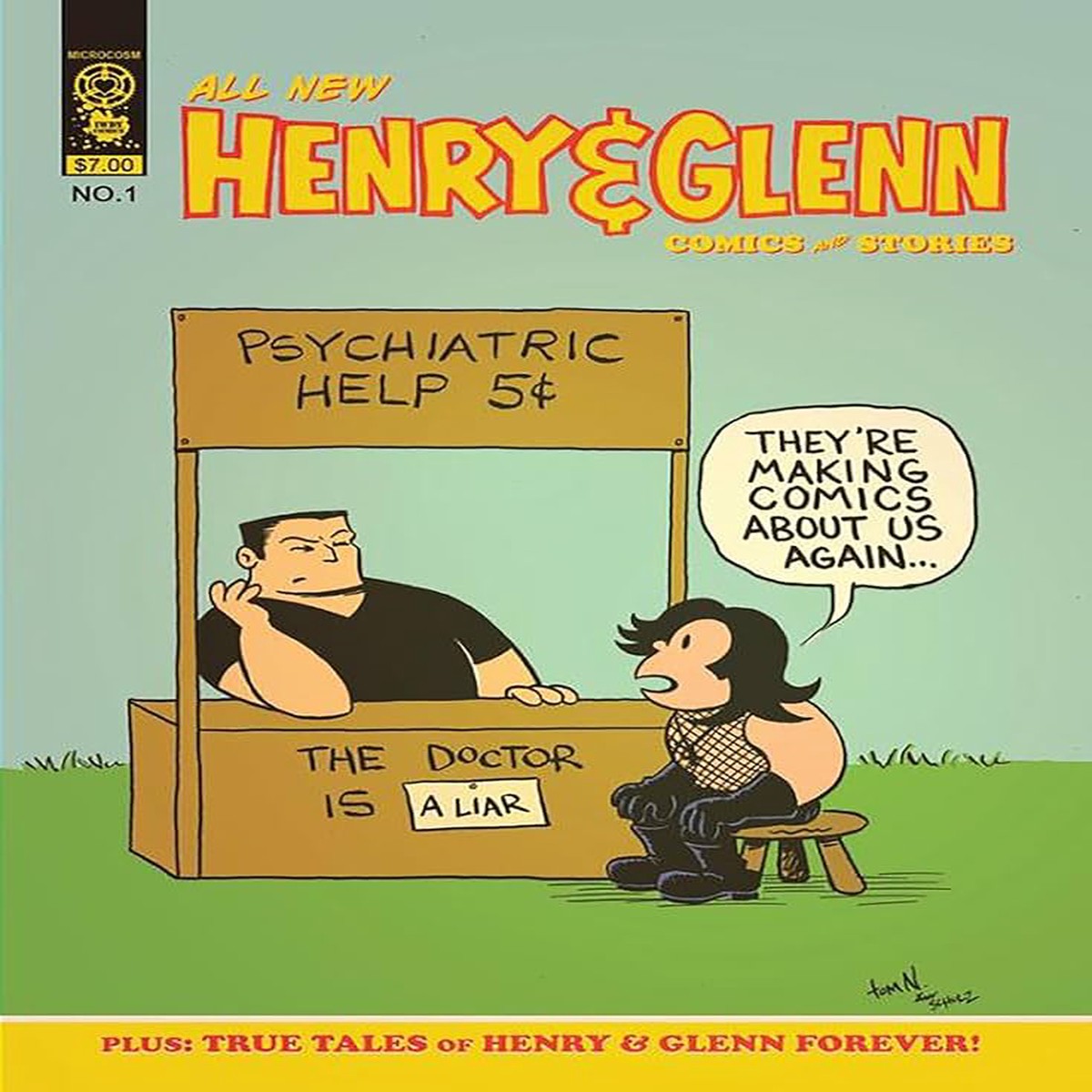HENRY GLENN COMICS STORIES 1 TRUE TALES OF HENRY GLENN FOREVER
