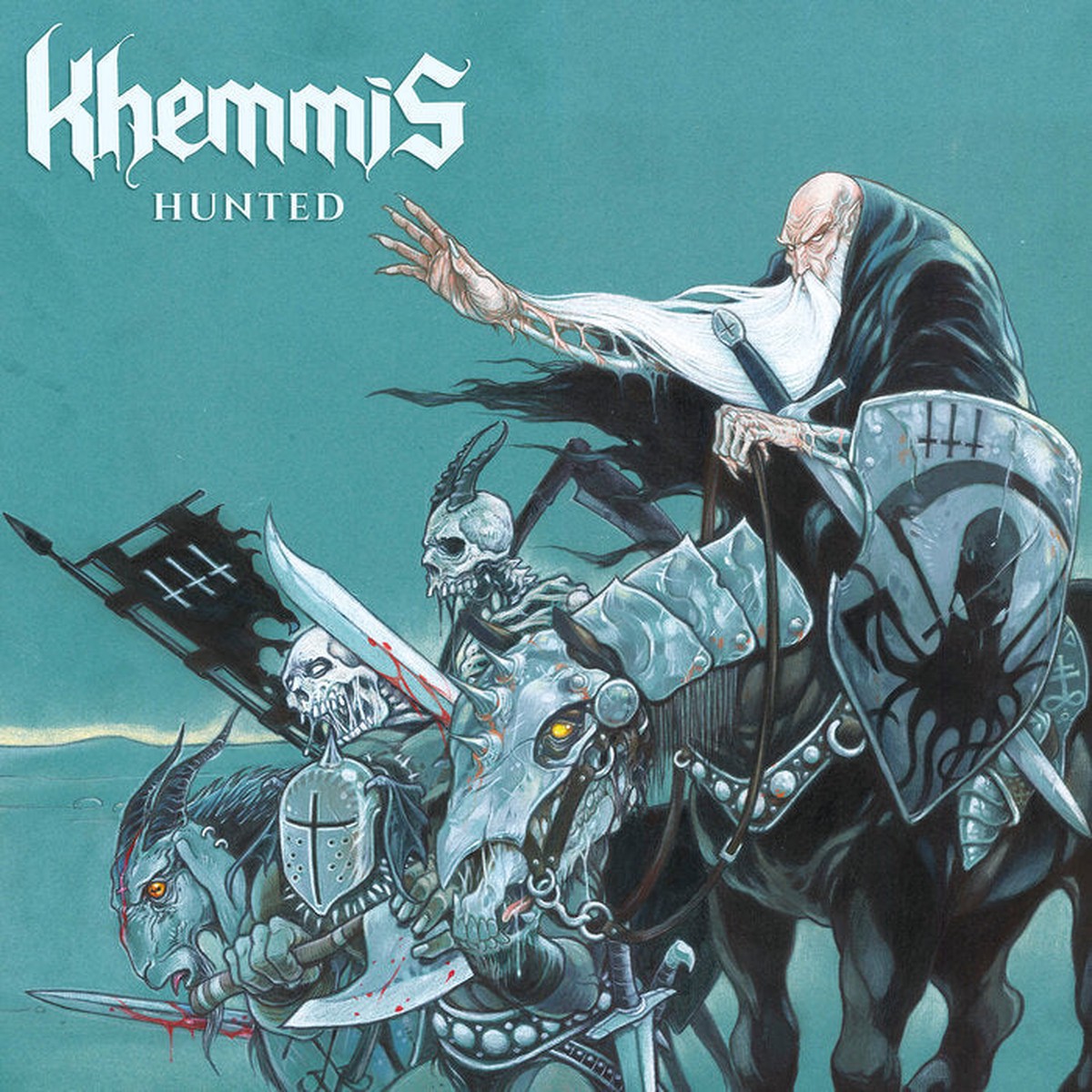 KHEMMIS HUNTED GRAY BLUE MERGE LP