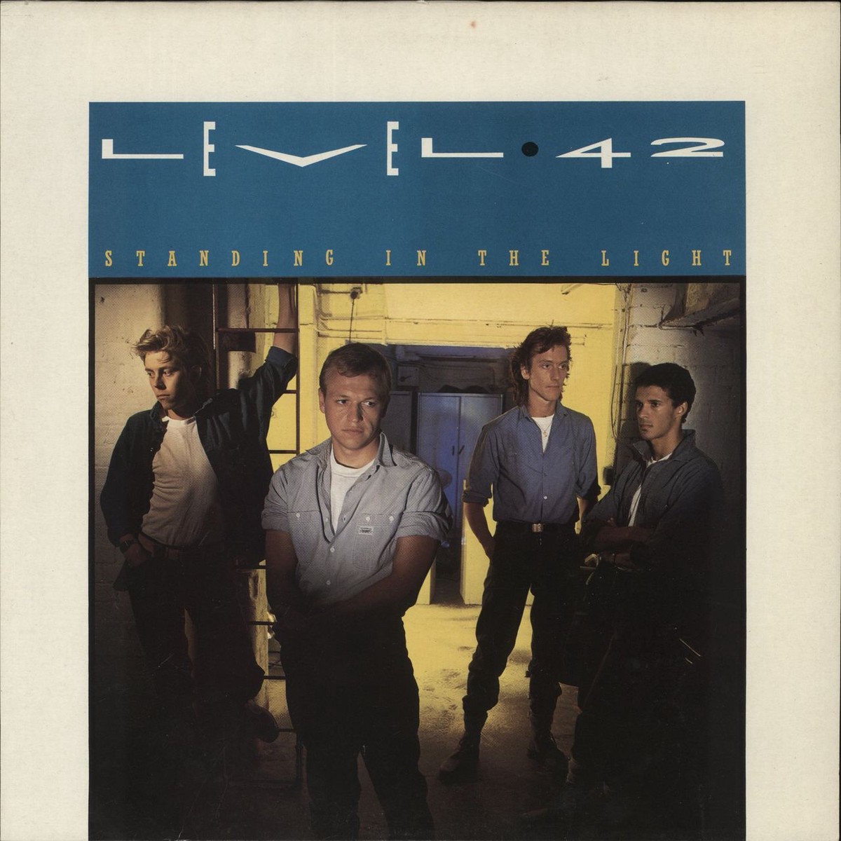 Level 42 Standing In The Light – Merch Insert UK Vinyl LP