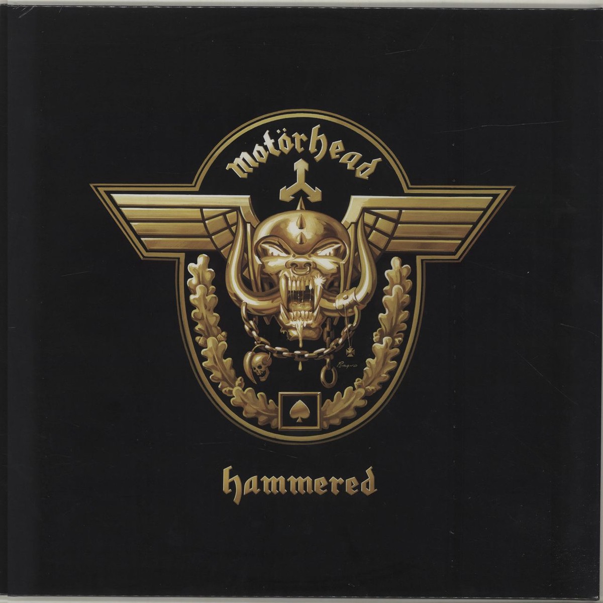 Motorhead Hammered – Sealed German Vinyl LP