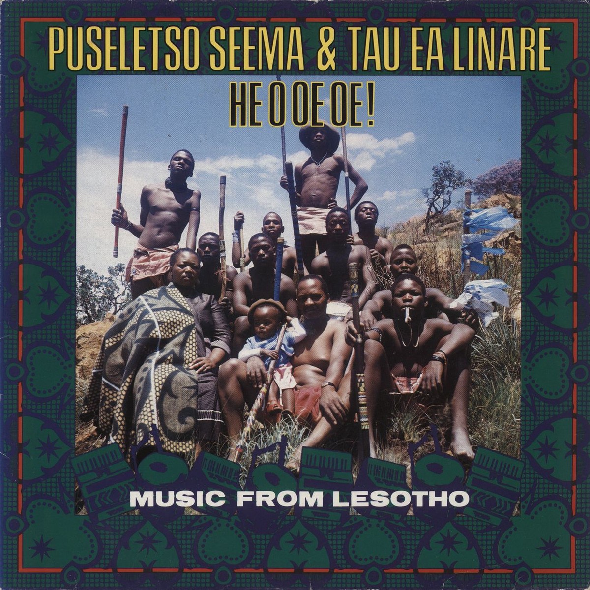 Puseletso Seema He O Oe Oe – Music From Lesotho UK Vinyl LP